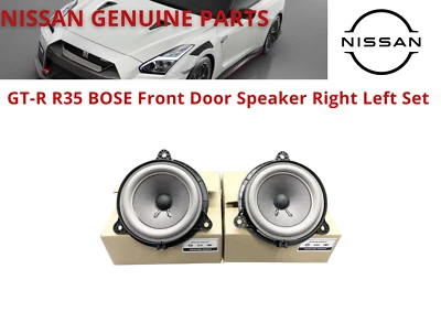 Nissan Genuine GT-R R35 BOSE Front Door Speaker Right Left Set New