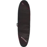 O&E Compact Day Longboard Cover Black/Red