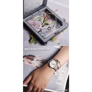 Calvin Klein美國原廠平輸 | CK手錶 stately系列女錶 不鏽鋼鍊錶帶 - 白K3G23126