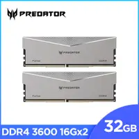 在飛比找蝦皮商城優惠-Acer Predator Pallas DDR4-3600