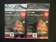 (4,000) ULTRA PRO - Soft Penny Poly Sleeves Trading Card Protective Holders Pack