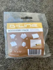 D-Line 3-Packs Accessory Pack 7/8" x 7/8" White US/CLOAP22QSW