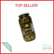 Sanniti Spanish Caperberries (Caper Berries) in Vinegar and Salt Brine - 33.5 oz