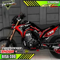 在飛比找蝦皮購物優惠-HONDA 條紋貼紙清單半貼花本田 CRF 150 L 條紋