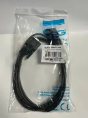 C2G - 6' Black Female to Female Null Modem Cable