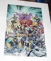 X-Men Poster #55 by Arthur Adams Jean Grey Rogue Gambit Psylocke