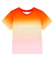 [Givenchy Kids] Givenchy Kids Gradient cotton jersey T-shirt Y 12 multicoloured