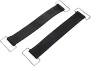 2pcs Adjustable Rubber Battery Tie Down Straps Heavy Duty Nonslip Fastening Cords for Motorcycles Cars and Boats Durable Hold Down with Versatile Usage and Reliable Performance
