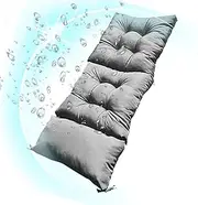 Patio Lounge Chair Cushion | Thick Patio Lounger Pads with Armrests | Comfortable Furniture Back Pads for Indoor, Pool, Deck, Lawn, Home