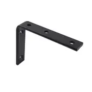 Carinya 125 x 100mm Black Heavy Duty Angle Bracket