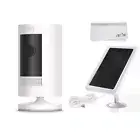 Ring Stick Up Cam Battery with Solar Panel (1 Pack, White)