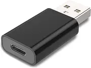 MOSWAG USB to USB C Adapter, USB C Female to USB Male Adapter Compatible with Apple MagSafe Watch 9/8/7/SE/Ultra, for iPhone 15 14 13 12 Mini Pro Max,iPad,Galaxy Note,Pixel,CarPlay,Wall Plug