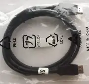 New Original OEM LG 49WQ95C Monitor EAD64766102 DP 5K 1.5m black Assembly Cable@