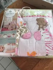 Carter's "Jungle Collection" 7 Piece Crib Set Ships N 24h