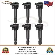 6 Ignition Coils Pack For Honda Ridgeline 2017-2020 Pilot 2016-2020 V6 3.5L (for: Honda)