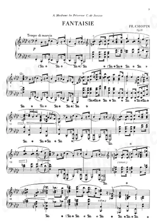 【民揚樂器】蕭邦幻想曲 搖籃曲 船歌 巴德‧勒斯基版 Chopin 蕭邦搖籃曲