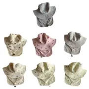 Kids Summer Bucket Hat Sun Protections Basin Caps Feature Neck Flap Designing