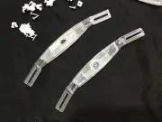 Spoke Wheel Reflectors Front & Rear Clear New Bike Bicycle Specialized long