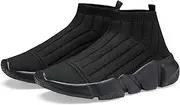 [Hetios] Girls Sneakers Running Shoes High-Heeled Socks Shoes Boys Athletic SNE.