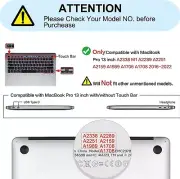 Pro 13 inch Case M2 2022 2021 2020-2016 Release A2338 M1/A2289/A225 for MacBook