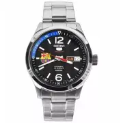 SEIKO 5 Sports SRP301K1 FCB Barcelona Football Automatic Watch Steel FC Barca