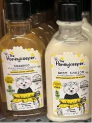 THE HONEY KEEPER BABY LOTION & SHAMPOO/TRAVEL SIZE 3oz/HONEY CHAMOMILE OATS