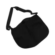Tennis Ball Holder Black Oxford Cloth Mesh Adjustable Waist Belt Bag Pouch FS