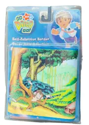 NICK JR. GO DIEGO GO SELF ADHESIVE BORDER 15 Ft NEW