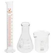 Graduated Cylinder Measuring Cups Experimental Tool Scientific Glassware Beaker