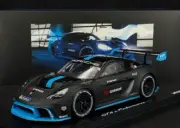 Porsche 718 Cayman GT4 E-Performance Model Car w/ Display Case 1/18 Spark