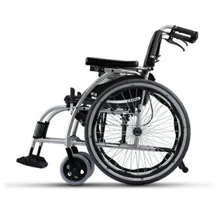 (滿10000現折1500)康揚KARMA鋁合金手動輪椅(可代辦長照補助款申請)舒弧106(KM-1501.3)