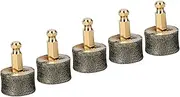 Kisangel 5Pcs Pet Nail Polisher Wheel Replacement Grinding Heads for Dog Nail Care Particles for Gentle Polishing for Pet Grooming Accessories