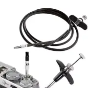 Mechanical Locking Camera Remote Shutter Cable Release Thread Cord 40/70/100cm