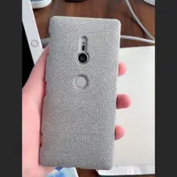 在飛比找ETMall東森購物網優惠-適用索尼Xperia xz3手機殼XZ3布簡約保護套Xper