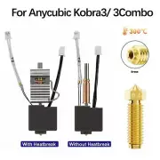 3D Printer Parts For Anycubic Kobra 3 Hotend Kit Extruder 0.4mm Brass Nozzle lot