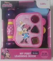 Disney Junior My First Learning Book Lights Sound - English Spanish - Minnie