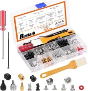 293Pcs Computer Screws Assortment Kit Motherboard Standoffs Screws Set PC Screws