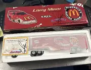 CRUZ PEDREGON Signed 1992 MCDONALD'S RACING 1:64 NHRA DIECAST TRANSPORTER ERTL
