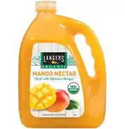 Langers Mango Nectar Juice Beverage Drink Organic 128 oz Refreshing Taste.