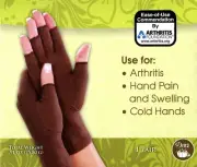 Dritz Creative Comfort Crafters Comfort Glove Medium 1 Pair