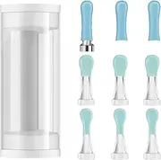 Original Replacement Accessories Set, 9PCS Replacement Tips Ear Spoon Compatible with R1 / R3 / T15 / X3 / D3Pro (R1 is Latest Version)