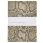 Montblanc Notebook #146 Python Collection Roccia Lined Gold Cut Notebook