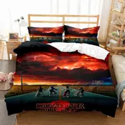 o1934 Stranger Things Digital Printed Quilt Cover Pillowcase Bedding nj1934