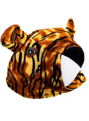 Cute Plush Tiger Kids Costume Hat