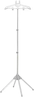 HHWRT Steaming Rack Clothes, Steamers Hanger Stand, Handheld Garment Steamer Rack, Steam Iron Stands, Portable Steamer Racks for Clothes, Height Adjustable Standing Garment Hanger