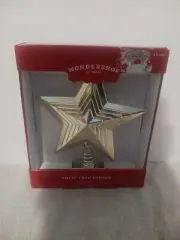 wondershop unlit star tree topper