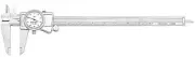 Starrett 3202-12 12" Machinists Dial Caliper