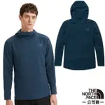 【美國 THE NORTH FACE】男 款快排輕薄連帽長袖運動T恤 FLASHDRY 防曬登山排汗衣_7QOF