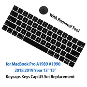 New Keycaps Keys Cap for MacBook Pro 13" 15" A1989 A1990 2018 2019 Full Keycap