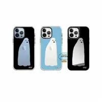 在飛比找ETMall東森購物網優惠-萬圣節黑色鬼鬼 Casetify 手機殼適用iPhone14